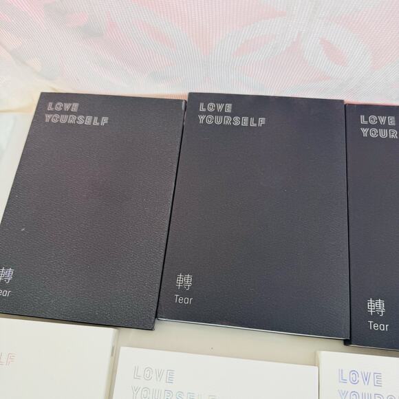 BTS Love Yourself 轉 Tear Y O U Version Her OVE Version & Answer ELF Ver CD Lot - Picture 4 of 7